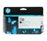 HP 738 130-ml Black DesignJet Ink Cartridge