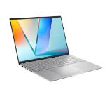 Asus Vivobook S M5606NA-MX023W,AMD Ryzen R5-7535HS, 15.6 " OLED  (3200 x 2000) 16:10,16GB LPDDR5X (8 GB on BD),512 GB SSD,Backlit Chiclet Keyboard 1-Zone RGB with Num-key, Windows 11, Cool Silver