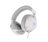 Genesis Headset Neon 764 with microphone, RGB illumination, USB, White