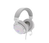 Genesis Headset Neon 764 with microphone, RGB illumination, USB, White