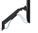 Neomounts by Newstar Next Slim Desk Mount, single display (topfix clamp & grommet)