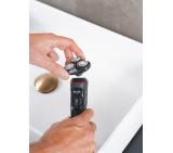 Beurer MN8X rotary shaver, 360° flexible shaver head, Magnetic fixation, LED display, Waterproof (IPX7), Quick-charge function  (10 min OT; 5 min CT), Incl. charger and storage station, protective cap and cleaning brush