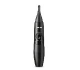 Beurer MN2X Precision trimmer, Incl. 3 attachments for trimming and shaping eyebrows, nose and ear hairs, High-quality stainless steel attachments, (IPX4), Battery-powered, Incl. protective cap, cleaning brush and storage bag