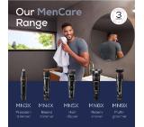 Beurer MN4X beard styler, 2 Attachments, slim titanium contour blade, Battery and mains operation, LED display, 10 cutting lengths, 2 comb attachments with length adjustment: 3-7 and 8-12 mm,Water-resistant