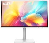 MSI PRO MODERN MD2412PW, 23.8", IPS, 1920x1080, 1000:1, 1 x HDMI, 1 x Type C (DisplayPort Alternate & 15W PD), 2x 3W SPEAKERS, Less Blue Light PRO, HEIGHT, Up to 100Hz, 4ms GTG, Adaptive-Sync, White, 9S6-3PA59H-078+TRUST GXT 404R Rana Gaming Headset