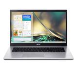 Acer Aspire 3, A317-54-32TL, Core i3 1215U, (up to 4.40Ghz, 10MB), 17.3" FHD (1920x1080) IPS SlimBezel AG, 1*8GB DDR4, 512GB SSD PCIe, Intel UMA Graphics,Cam&Mic, 802.11ac + BT, No OS, Silver+Acer Wireless Slim Mouse M502 WWCB, Mist green (Retail pack)