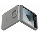 Samsung Grey Silicone Case - For Samsung Galaxy Z Flip 6