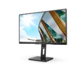 AOC 27P2Q, 27" IPS WLED, 1920x1080@75Hz, 4ms GtG, 300cd m/2, 1000:1, 50M:1 DCR, Adaptive Sync, FlickerFree, Low Blue Light, 2Wx2, Tilt, Height Adjust, Pivot, Swivel, D-SUB, DVI, HDMI, DP, USB hub