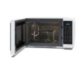 Sharp YC-MG252AE-W, Fully Digital, Built-in microwave grill, Grill Power: 1000W, Plastic and Glass/Painted, 25l, 900 W, Housing Material Microwave-Steel, LED Display Blue, Timer & Clock function, Child lock, Defrost, Cabinet Colour: White