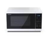 Sharp YC-MG252AE-W, Fully Digital, Built-in microwave grill, Grill Power: 1000W, Plastic and Glass/Painted, 25l, 900 W, Housing Material Microwave-Steel, LED Display Blue, Timer & Clock function, Child lock, Defrost, Cabinet Colour: White