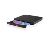 Hitachi-LG GP96YB70 Slimmest External DVD-RW, Super Multi, Lightest,  Android Connectivity, Win 10 & MAC OS Compatible, Black