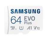 Samsung 64GB micro SD Card EVO Plus with Adapter, Class10, Transfer Speed up to 160MB/s