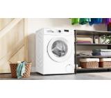 Bosch WGE02200BY, SER2, Washing machine 7kg, A, 1200rpm, 51/71dB(A), waveDrum 65l, 4 options, SpeedPerfect, Hygiene+, Jeans/dark wash, white door