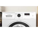 Bosch WGE03400BY, SER2, Washing machine 8kg, A, 1400rpm, 51/72dB(A), waveDrum 65l, 4 options, SpeedPerfect, Hygiene+, SuperQuick 15'/30', white-blackgrey door