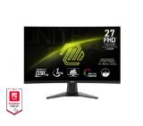 MSI MAG 27C6X, 27", VA, 240Hz, 250Hz(OC), 1ms, Curved, FHD 1920x1080, Adaptive-Sync, AI Vision, VRR, Console mode, CEC, Anti-Flicker, LBL, 250 nits, 3000:1, 100M:1, 1x Display Port (1.2a), 2x HDMI (2.0b), Headphone out, Tilt, FRAMELESS, VESA