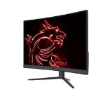 MSI G27C4X,  27", VA, 250Hz, 1ms, Curved, FHD 1920x1080, AMD FreeSync Premium, Night Vision, Anti-Flicker, LBL, 300 nits, 3000:1, 100M:1, 1x Display Port (1.2a), 2x HDMI (2.0b), Headphone out, Tilt, FRAMELESS, VESA