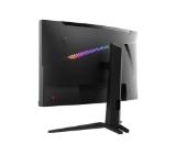 MSI MAG 325CQRXF, 31.5", Rapid VA, 240Hz, 1ms, WQHD 2560x1440, FreeSync Premium, HDR 400, ClearMR 7000, KVM, Mystic Light, Console mode, 400 nits, 4000:1, 100M;1, DP (1.4a), 2x HDMI (2.0), 1x Type-C (DP alt. PD 15W), USB HUB, Adj.Stand 100mm, Tilt, VESA