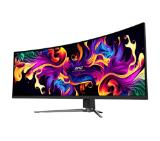 MSI MPG 491CQP QD-OLED, 49", 144Hz, 0.03ms, DQHD 5120x1440, 32:9, Oled Care 2.0, Fanless Design with Graphene, ClearMR 8000, HDR True Black 400, AI VISION, KVM, PBP, PIP, 250 nits, 1500000:1, DP (1.4a), 2x HDMI (2.1), Type-C (DP alt. PD 90W), USB HUB