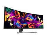 MSI MPG 491CQP QD-OLED, 49", 144Hz, 0.03ms, DQHD 5120x1440, 32:9, Oled Care 2.0, Fanless Design with Graphene, ClearMR 8000, HDR True Black 400, AI VISION, KVM, PBP, PIP, 250 nits, 1500000:1, DP (1.4a), 2x HDMI (2.1), Type-C (DP alt. PD 90W), USB HUB