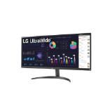 LG 34WQ500-B, 34" UltraWide AG, IPS Panel, 5ms, 1ms MBR, 1000:1, 400 cd/m2, 21:9, 2560x1080, 100 Hz, HDR 10, sRGB over 99% , AMD FreeSync, 100Hz, HDMI, Tilt, Height Adjustable, Reader Mode, Headphone Out, Black