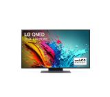 LG 55QNED87T3B, 55" 4K QNED HDR Smart TV, 100Hz, 3840x2160, DVB-T2/C/S2, a8 AI Processor 4K, HDR 10 PRO, webOS 24 ThinQ, FreeSync Compatible, VRR, Multi View, 4K Upscaling, WiFi 5, Voice Controll, Bluetooth 5.1, AirPlay 2, LAN, CI, HDMI, SPDIF, 2 pole