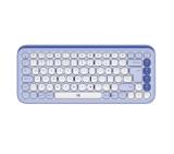 Logitech Pop Icon Keys - Lilac - US INT'L - BT - N/A - INTNL-973