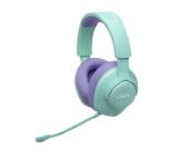 JBL QUANTUM 360 CYN Wireless over-ear gaming headset with surround sound and detachable mic