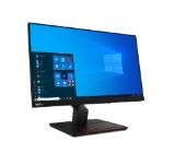 Lenovo ThinkVision T24t-20 23.8" Multi-touch, IPS, 1920x1080, AG, 16:9, 60Hz, 1000:1, 4ms, HDMI, DP, USB-C, Tilt, Height Adjust Stand, 3Y