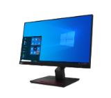 Lenovo ThinkVision T24t-20 23.8" Multi-touch, IPS, 1920x1080, AG, 16:9, 60Hz, 1000:1, 4ms, HDMI, DP, USB-C, Tilt, Height Adjust Stand, 3Y