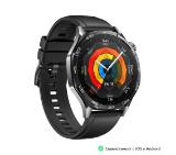 Huawei Watch GT5 Vili-B19F, 1.43", Amoled 466x466 PPI 326, BT5.2 BLE/BR/EDR, 5ATM, 524mAh, Screenshot sharing, support message input, message notifications, Battery life up to 14 days, Compatible with iOS and Android devices, Black Fluoroelastomer