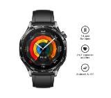 Huawei Watch GT5 Vili-B19F, 1.43", Amoled 466x466 PPI 326, BT5.2 BLE/BR/EDR, 5ATM, 524mAh, Screenshot sharing, support message input, message notifications, Battery life up to 14 days, Compatible with iOS and Android devices, Black Fluoroelastomer