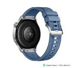 Huawei Watch GT5  Vili-B19W, 1.43", Amoled 466x466 PPI 326, BT5.2 BLE/BR/EDR, 5ATM, 524mAh, Screenshot sharing, support message input, message notifications, Battery life up to 14 days, Compatible with iOS and Android devices, Blue Woven