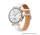 Huawei Watch GT5 Jana-B19L, 1.32", Amoled 466x466 PPI 352, , BT5.2 BLE/BR/EDR, 5ATM, 524mAh, Screenshot sharing, support message input, message notifications, Battery life up to 7 days, Compatible with iOS and Android devices, White Leather