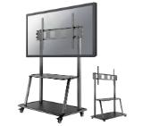 Neomounts Mobile Flat Screen Floor Stand (stand+trolley) (height: 137-162 cm) box 1&2