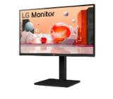 LG 24BA550-B, 23.8" IPS LED AG, 200cd/m2, Full HD 1920x1080, 100Hz, sRGB 95% , D-Sub, Display Port, HDMI, USB 5 Gbps, Speaker 2W x 2, Tilt, Height, Swivel, Pivot, Reader Mode, LG Switch app, Black