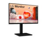 LG 24BA550-B, 23.8" IPS LED AG, 200cd/m2, Full HD 1920x1080, 100Hz, sRGB 95% , D-Sub, Display Port, HDMI, USB 5 Gbps, Speaker 2W x 2, Tilt, Height, Swivel, Pivot, Reader Mode, LG Switch app, Black