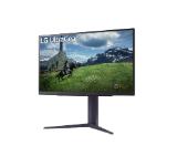 LG 27GS85Q-B, 27", UltraGear™ QHD Nano IPS, 1ms, AG, QHD (2560x1440), 200Hz, HDR 400, 1000:1, 400cd/m2, DCI-P3 98%, USB3.0 (1up/2down), AMD Free-sync, NVIDIA G-Sync, HDMI, DisplayPort, Height adjustment, Tilt, Pivot, Headphone Out, Black