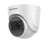 HikVision HD-TVI Indoor Fixed Turret Camera  5 MP, 2.8mm, Smart IR, up to 20 m, DWDR, 2D DNR, 12Vdc/3.7W, 4 in 1 video output (switchable TVI/AHD/CVI/CVBS), Audio over coaxial cable, built-in mic