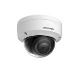 HikVision Fixed Dome Network Camera, 2 MP (1920x1080@25 fps), IR up to 30m, 3D DNR, 120dB WDR, 2.8mm (114°), H.265+, IP67, vandal proof (IK10), Micro SDXC slot up to 128 GB, 12Vdc/PoE 5.3W