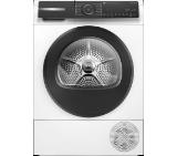 Bosch WQH245B6BY, SER6 Tumble dryer with heat pump 9kg  A+++/C / B cond., 63dB, SelfCleaning condenser, drain set, interior light, HC, Touch DirectSelect display, black-blackgrey door