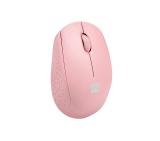 Natec Mouse Stork Wireless 1600DPI Optical, Pink+Natec Mouse Pad Photo Italy 220 x 180 mm