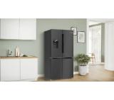 Bosch KFI96AXEA, SER6, Multi-door fridge-freezer, NoFrost, E, 183/91/73, 574l(375+199), 39dB(C), IC, 1 VitaFresh 0° XXL drawer - fish and meat, 1 Vitafresh drawer with humidity control, Quick Ice&water dispencer with tank, freezer light, HC, Black inox