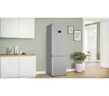 Bosch KGN397LDF, SER4, FS fridge-freezer NoFrost, D, 203/60/66cm, 363l(260+103), 35dB(B), IC, VitaFresh XXL, 0° drawer, Glossy Backwall with Multi Airflow, 2 cooling systems, Intelligent Inverter Technology, Inox-look, display