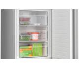 Bosch KGN397LDF, SER4, FS fridge-freezer NoFrost, D, 203/60/66cm, 363l(260+103), 35dB(B), IC, VitaFresh XXL, 0° drawer, Glossy Backwall with Multi Airflow, 2 cooling systems, Intelligent Inverter Technology, Inox-look, display