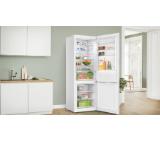 Bosch KGN497WDF, SER4, FS fridge-freezer NoFrost, D, 203/70/67cm, 440l(311+127), 35dB(B), IC, VitaFresh XXL, 0° drawer, Glossy Backwall with Multi Airflow, 2 cooling systems, Intelligent Inverter Technology, White, display