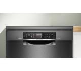 Bosch SMS6ECC12E, SER6, Free-standing dishwasher, A, EfficientDry, 9,0l, 14ps, 8p/5o, 42dB(B), Silence 41dB, 3rd drawer, Extra Clean Zone, black inox, HC