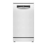 Bosch SPS4HMW49E, SER4, Free-standing dishwasher 45cm, E, 9,5l, 10ps, 6p/5o, 44dB(B), Silence 41dB, 3rd drawer, Rackmatic, white, HC