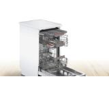 Bosch SPS4HMW49E, SER4, Free-standing dishwasher 45cm, E, 9,5l, 10ps, 6p/5o, 44dB(B), Silence 41dB, 3rd drawer, Rackmatic, white, HC