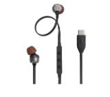 JBL T310C BLK USB-C In-ear headphones