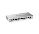 ZyXEL XGS1250-12 v2, 12-Port Gigabit webmanaged Desktop Switch with 8 port 1G + 3-Port MultiGig 1/2.5/5/10G + 1-Port SFP+